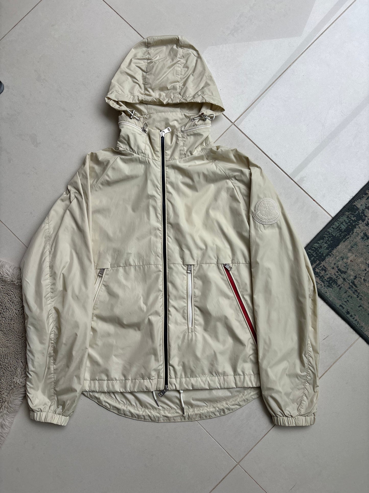 Moncler Genius Windbreaker Cream Red 1