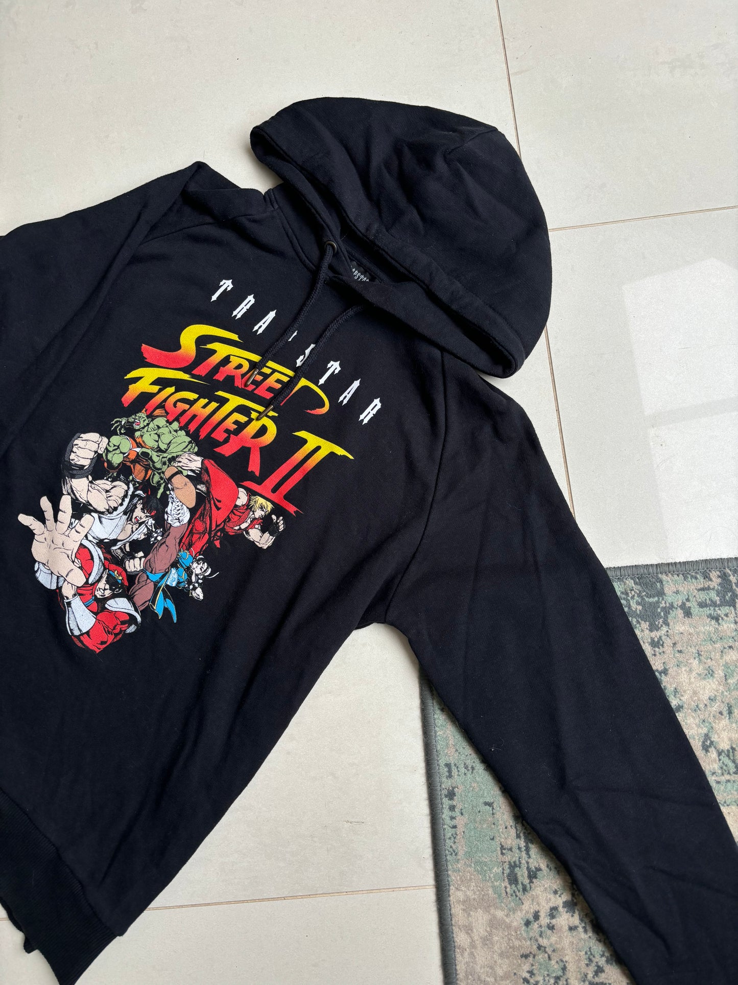 Trapstar x Street Fighter 2 Hoodie Black M