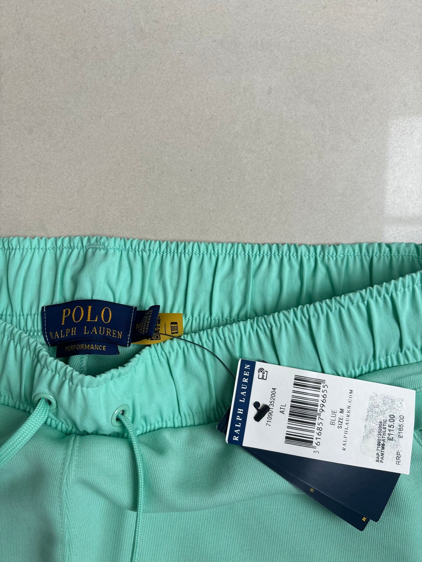 Ralph Lauren Tech Joggers turquoise M