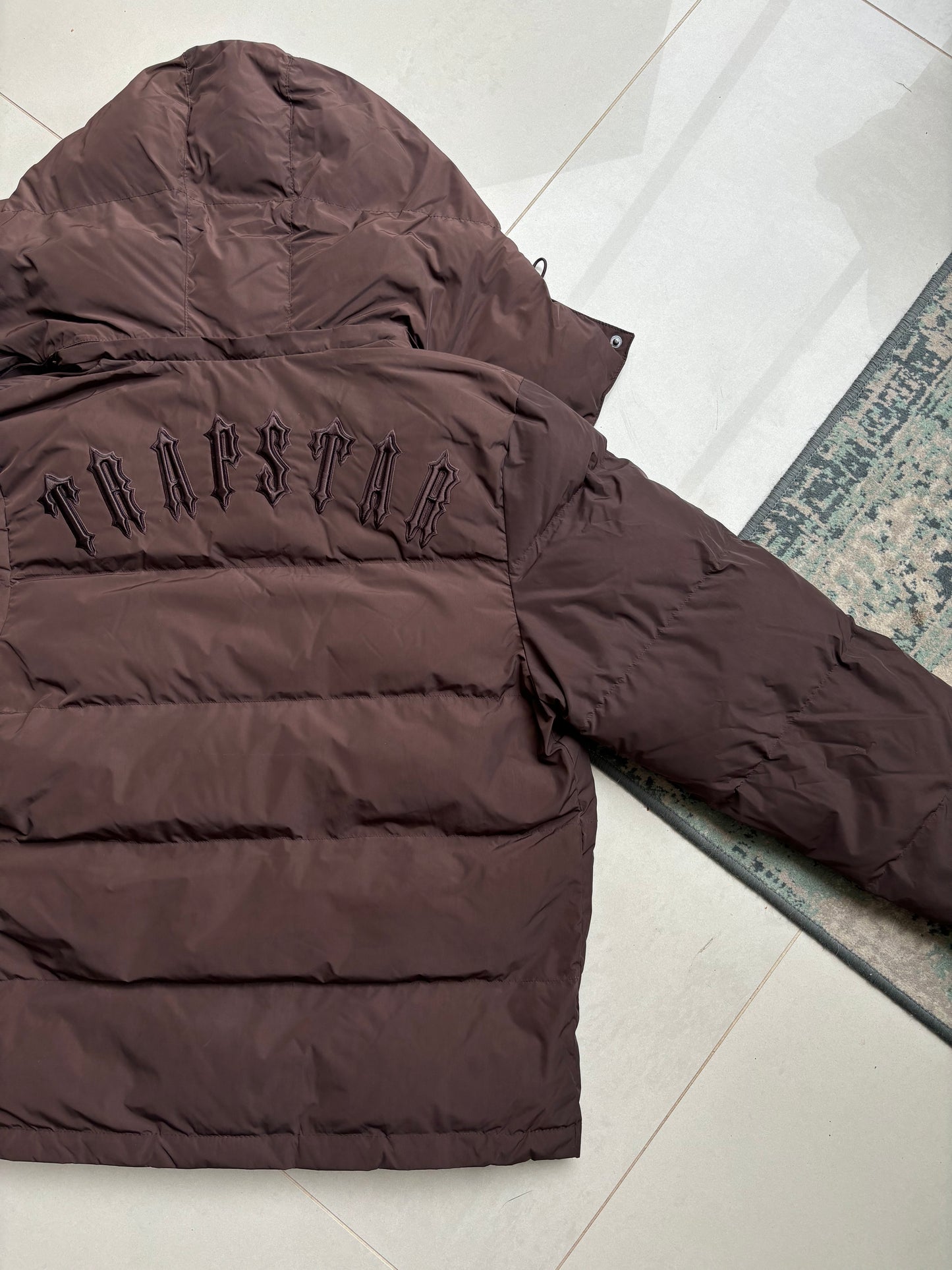 Trapstar Irongate Puffer Jacket Brown M