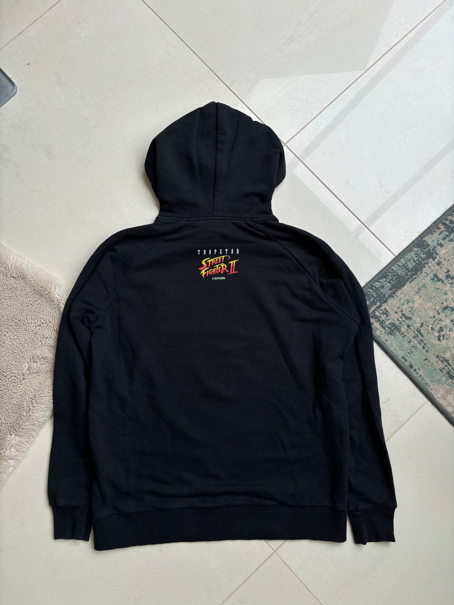 Trapstar x Street Fighter 2 Hoodie Black M