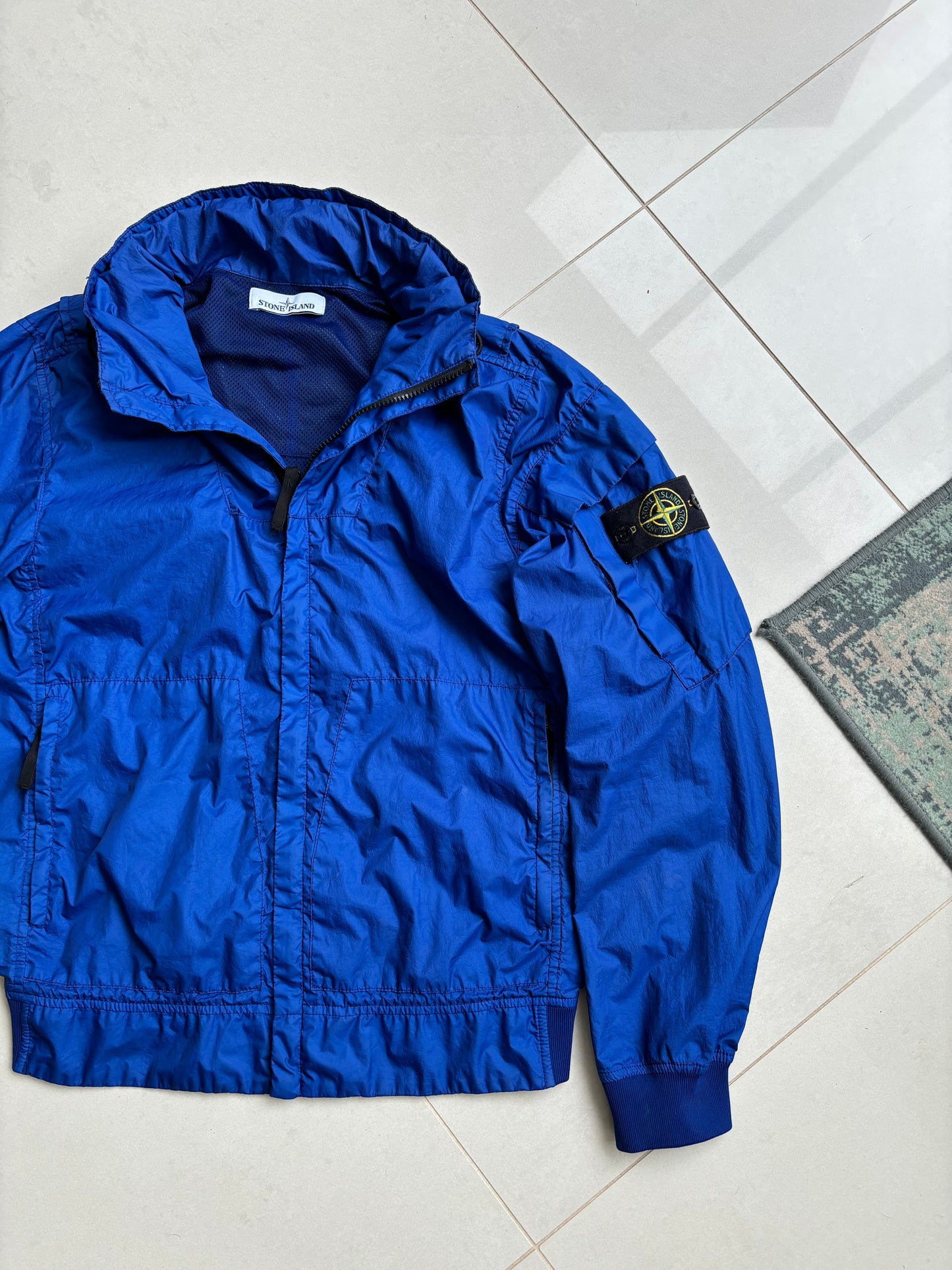 Stone Island Membrana 3L TC Jacket Royal Blue M