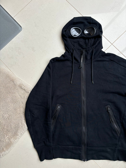 C.P Company Thumb Goggle Hoodie Black AW20 M