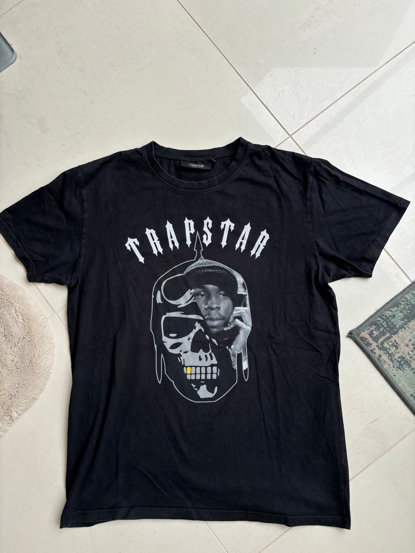 Trapstar x Paid In Full “Ace Boogie” Black T Shirt L