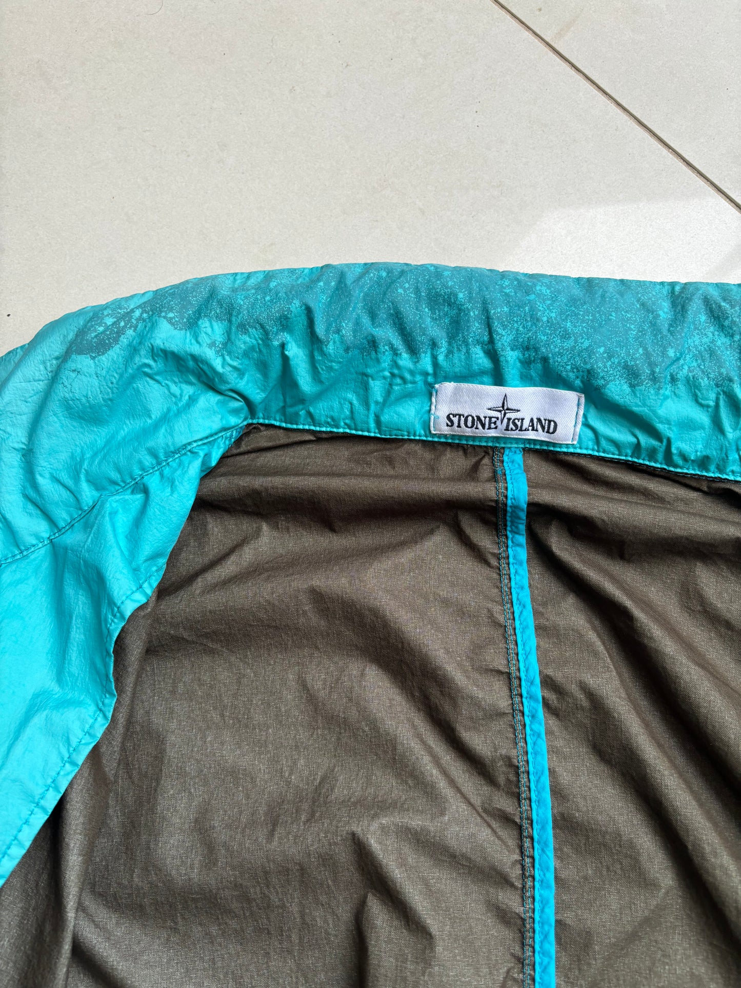 Stone Island Membrana 3L TC Jacket Turquoise M