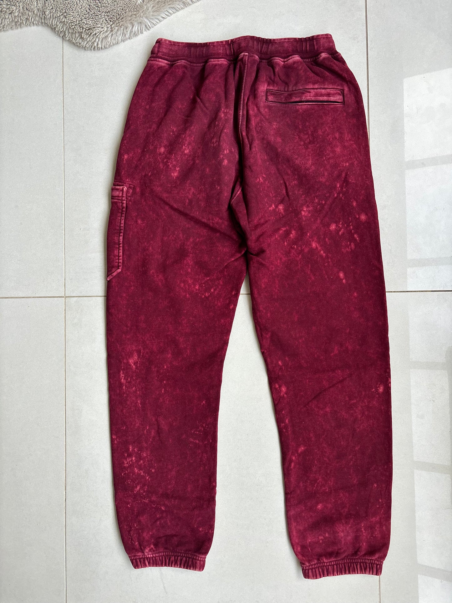 Stone Island OVD-Dye SS2021 Crimson Red Joggers S